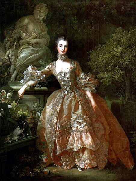 Francois Boucher Madame de Pompadour china oil painting image